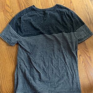 Good fellow Mens Grey Striped T-shirt size M